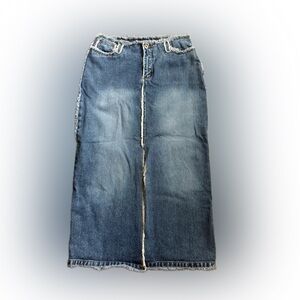 Zana Di maxi denim skirt